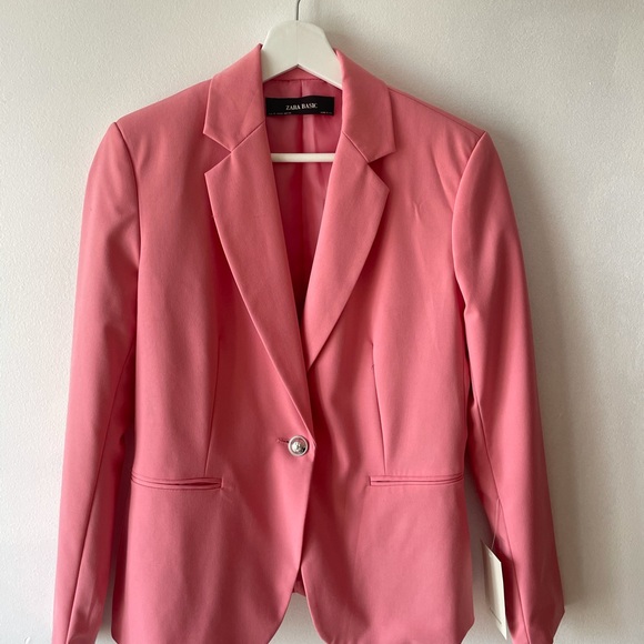 Host Pick Zara pink Blazer and pants set - Picture 8 of 9